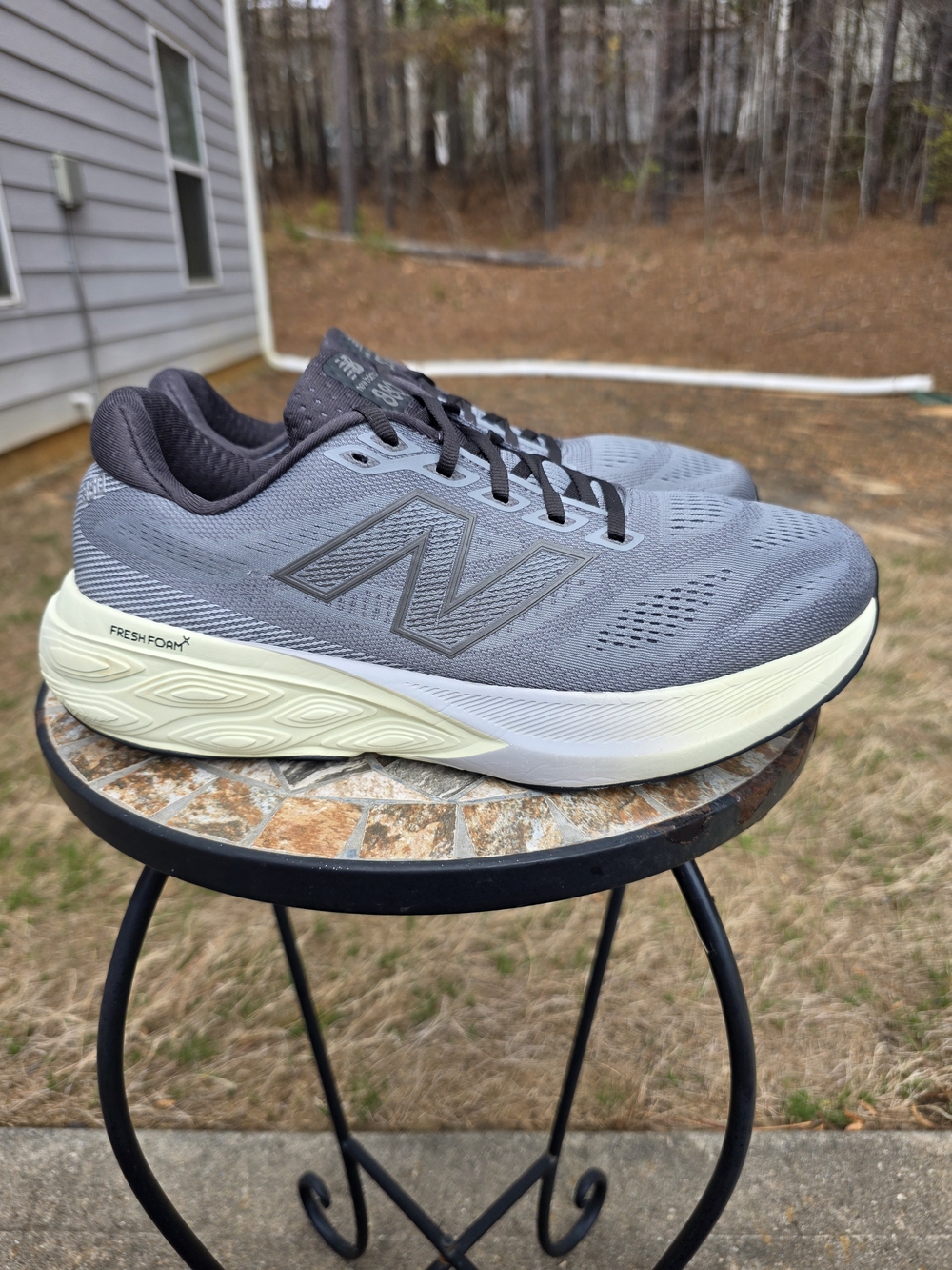 New Balance Unisex FF X 880 V15 M880F15 Gray Running Shoes Sneakers M11.5 W13 D